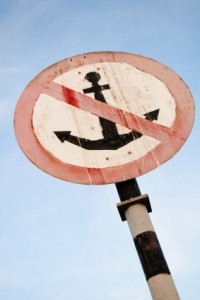 No Anchors Allowed